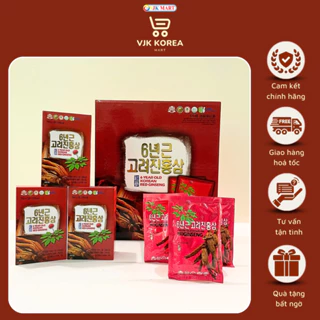 [HỘP 30 GÓI] Nước Hồng Sâm Hàn Quốc 6 Năm Tuổi - Korean Red Ginseng Tăng Cường Sức Khỏe