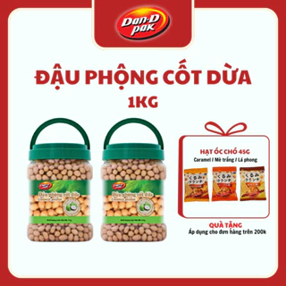 Đậu phộng nước cốt dừa tự nhiên ăn vặt dinh dưỡng 1kg Dan D Pak