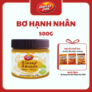 Bơ Hạnh Nhân 500g Dan D Pak