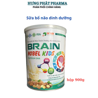 Sữa bổ não NUTRIVIN IQ G- BRAIN NOBEL KIDS DHA tăng cường trí nhớ( hộp 900g )