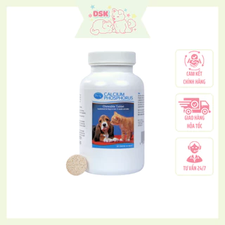 Canxi Cho Chó Mèo Pet Ag Calcium Phosphorus ( Hàng Mỹ ) - 1 Viên