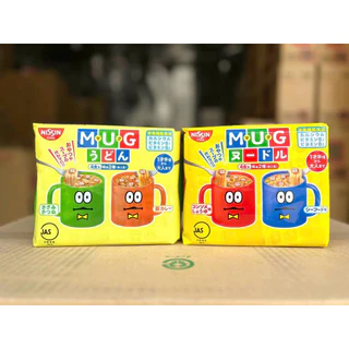 Mì Mug - Mì chú hề Anpanman Nissin Nhật cho bé ăn dặm (date tháng 10/2024)