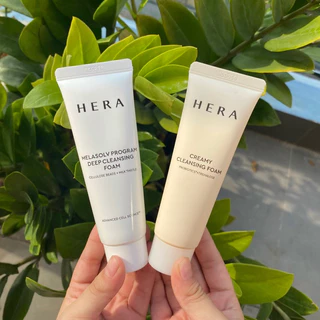 Sữa Rửa Mặt Hera Trắng/Hồng Melasolv Program Deep/Cream Cleasing Foam 50ml