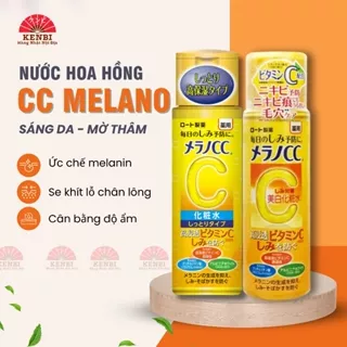 Nước Hoa Hồng Dưỡng Sáng Da Melano CC Whitening Lotion 170ml- Kenbi Shop Japan