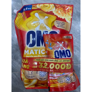 Nước giặt OMO cửa trên tinh dầu 3,6kg tặng túi 412g (bản giới hạn)