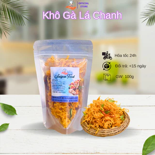 100Gr KHÔ GÀ LÁ CHANH NGON LOẠI I - VSATTP