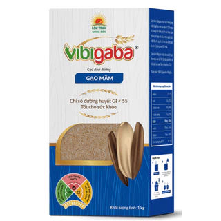 Gạo Mầm Vibigaba 1kg - Giảm đường huyết tăng sức đề kháng