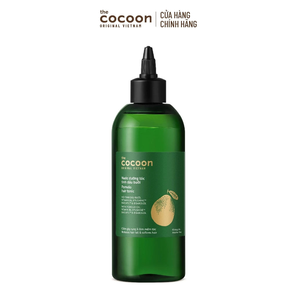 Bigsize - Cải tiến mới - Nước dưỡng tóc tinh dầu bưởi Cocoon ngăn ngừa gãy rụng và hỗ trợ mọc tóc 310ml