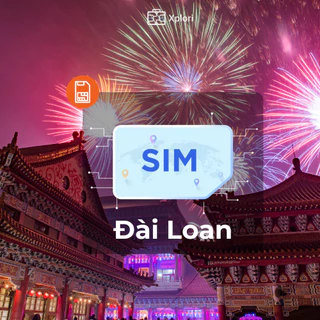 SIM DU LỊCH ĐÀI LOAN 4G KHÔNG GIỚI HẠN INTERNET TỐC ĐỘ CAO