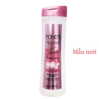 Nước hoa hồng POND'S White Beauty sáng da cân bằng pH thu nhỏ lỗ chân lông 150ml