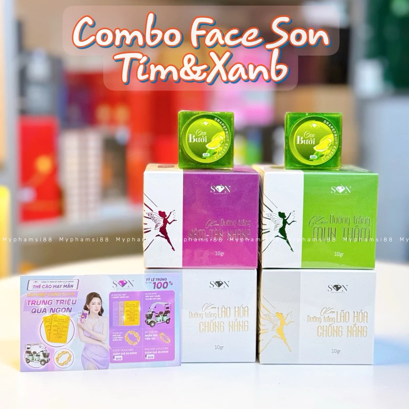 (Tặng cao bưởi +thẻ cào) Kem face S.O.N Nguyễn Tiên