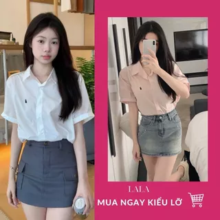 Sơ Mi Nữ Thêu Thỏ Form UNISEX Dễ Mặc Dễ Phối Đồ Chất Lụa Cát Hàn Siêu Mịn Không Nhăn Siêu Mát Mẫu Sơ Mi HOT 2024