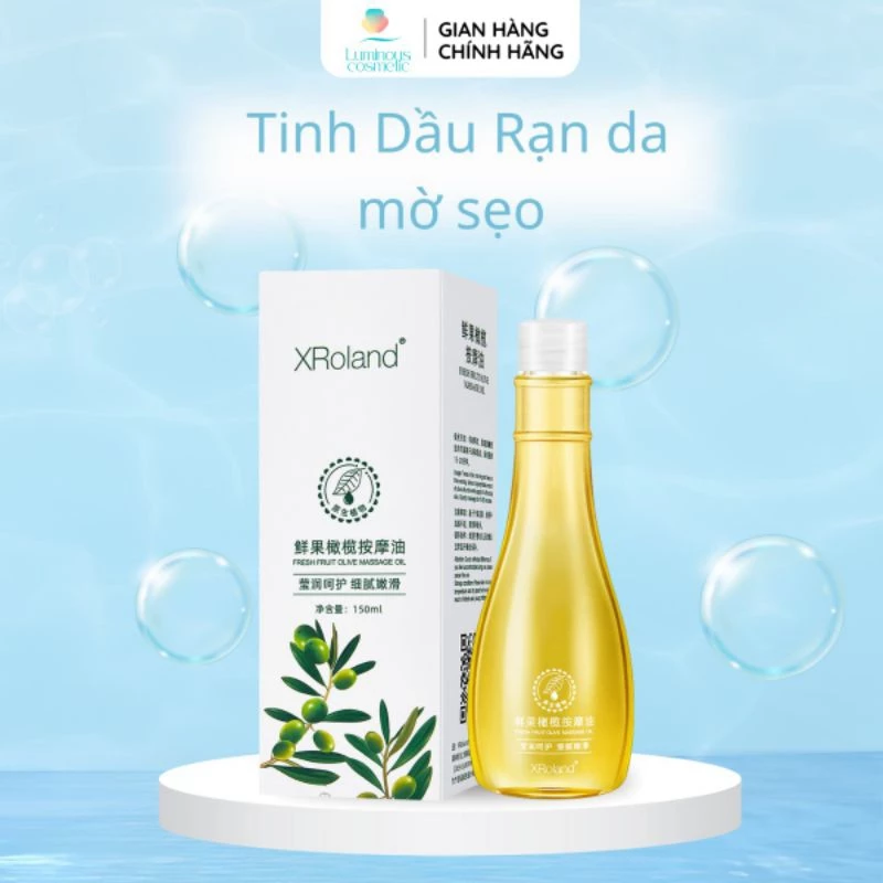 Tinh Dầu Rạn Da ÔLiu Xroland.Giảm Rạn Da Mờ Sẹo  Thích Hợp Cho Mẹ Bầu