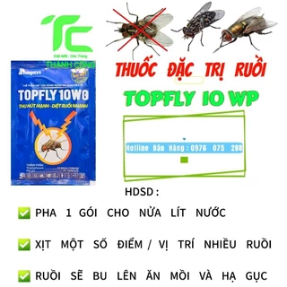 Thuốc diệt ruồi mạnh Topfly 10WG gói 20gram