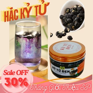 Hắc kỷ tử 100gr, quả to, đều, hắc kỷ tử có tác dụng nâng cao hệ miễn dịch, tốt cho tim mạch, chống oxi hóa trẻ hóa