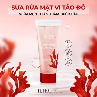 Sửa rửa mặt anti acne, hộ trợ giảm mụn,ngăn ngừa mụn làm sạch sâu -LEPE'AU