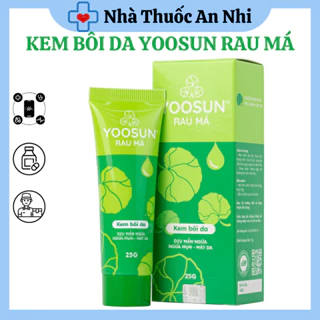 Kem bôi da Yoosun Rau Má - Ngừa mụn , mát da , tránh sẹo (tuýp 25g )