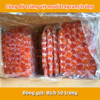 Lòng đỏ trứng muối Loại 14 gram/trứng [VSATTP]