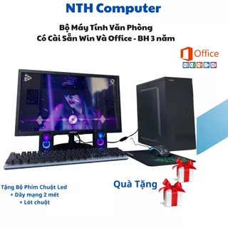 Bộ Máy Tính Văn Phòng PC i3,i5,i7 ram 8G 16G SSD 128G Dùng Mượt Mọi Tác Vụ Cơ Bản Có Cài Sẵn Win Và Office - BH 3 năm