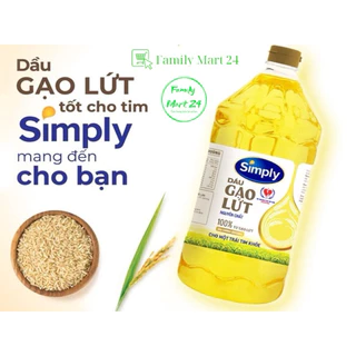 Dầu Gạo Lứt Simply 2L