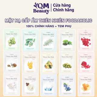 Mặt nạ Foodaholic Nature Skin Mask từ thiên nhiên dưỡng da cấp ẩm Hàn Quốc