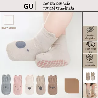 Set 5 Đôi Tất, Vớ Trẻ Em Tất Cho Bé NeMo Cotton Chống Trơn Trượt Cho Bé Trai, Bé Gái Đi Cực Xinh SS2