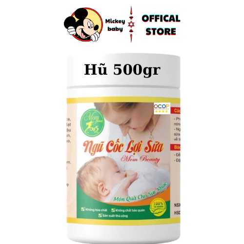 Ngũ cốc lợi sữa cao cấp Mombeauty từ 25 loại hạt đặc biệt - 500gr