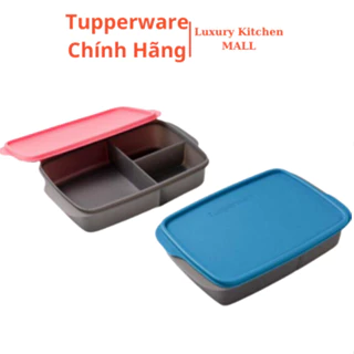 Hộp cơm Cool Teen Tupperware chính hãng - Nắp hộp kín khí, nhựa nguyên sinh, an toàn tiếp xúc thực phẩm, dung tích 1L