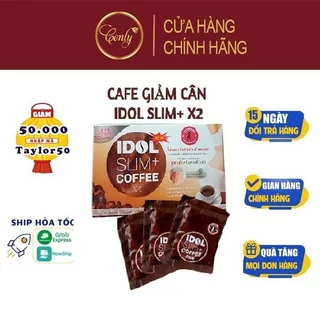 Cà Phê Giảm Cân Idol Slim X2 Idol SLim Coffee 3in1 Hàng Chuẩn Chính Hãng Thái Lan