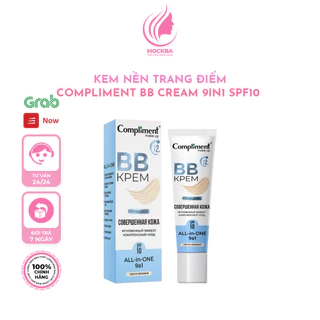 Kem Che Khuyết Điểm Compliment, Kem Lót Nền Trang Điểm Bb Cream Nâng Tone Kiềm Dầu Da Mặt 35ml Mockba