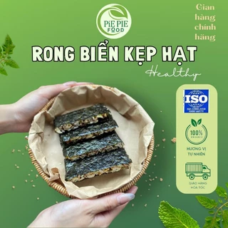 Rong Biển Kẹp Hạt Dinh Dưỡng PIE PIE FOOD, Bánh hạt ăn kiêng không đường, healthy 500g - 1kg