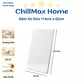 Nệm xơ dừa cho bé nằm nôi cũi ChillMax- 100% xơ dừa tự nhiên - Thoáng mát- CL26