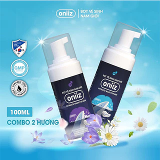 Bọt vệ sinh Onizz dành cho nam giới 100ml ( có che tên)