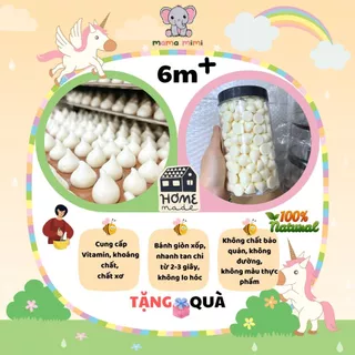 Bánh Ăn Dặm Handmade Vị Sữa Chua Thơm Ngon, Bánh Sữa Chua Cho Bé Trên 6 Tháng Hộp 500ML