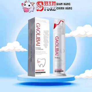 Kem Đánh Răng GAOLIBAI Nhật Bản 120gr - Gel Nano Bạc Làm Trắng Răng Đánh Bật Cao Răng, Sạch Mảng Bám, Hơi Thở Thơm Mát