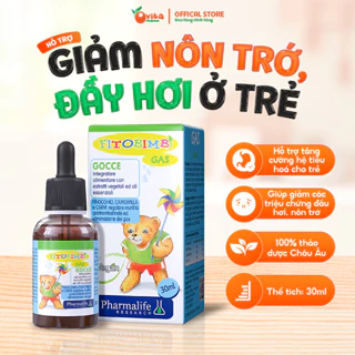 Siro Fitobimbi Gas Hỗ Trợ Giảm Nôn Trớ, Đầy Hơi Cho Bé, Tăng Cường Hệ Tiêu Hóa Cho Trẻ (Chai 30ml)