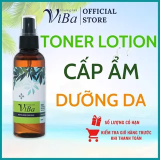 Toner cân bằng PH cấp ẩm dưỡng da kiềm dầu ngăn ngừa mụn se lỗ chân lông từ khoáng tươi Viba