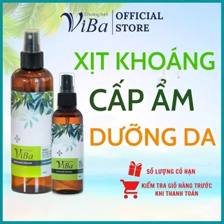 Xịt khoáng tươi Viba - Dưỡng da cấp ẩm, cân bằng PH, kiềm dầu, phục hồi tổn thương da