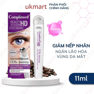 Lăn Mắt Compliment Beauty Vision HD Collagen Roller Serum 11ml