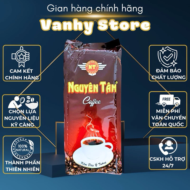 Cà Phê Nguyên Tâm  (Miễn phí vận chuyển toàn quốc)