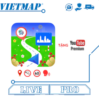 Vietmap Live Pro Chính Hãng 1 - 2 Năm Bản Quyền Vietmap