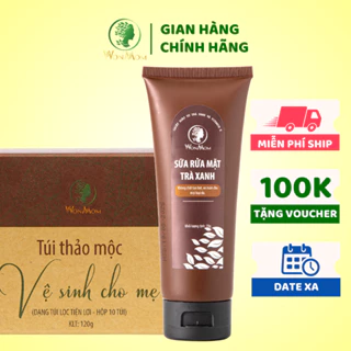 Combo 1 hộp thảo mộc vệ sinh cho mẹ và 1 sữa rửa mặt hữu cơ Wonmom