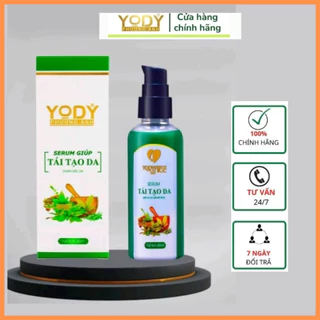 Serum thảo dược Tái tạo da Yody White Phương Anh chai xanh 80ml