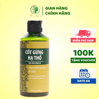 [ Giảm 35K - Đơn 339K ]  Cốt Gừng Hạ Thổ Massage Săn Chắc Vòng Eo, Lưu Thông Khí Huyết Wonmom 200ml