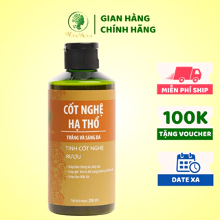 [ Giảm 35K - Đơn 339K ] Cốt Nghệ Hạ Thổ Dưỡng Trắng Da Body Sau Sinh Wonmom 200ml