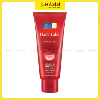 Sữa Rửa Mặt chống Lão Hoá HADA LABO - Pro Anti Aging Lifting/Retinol B3 Cleanser 80g