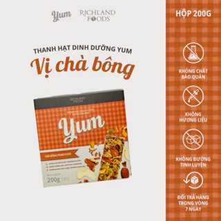 Thanh Hạt Dinh Dưỡng Yum Vị Chà Bông