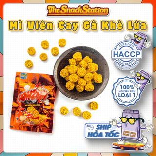 Snack Mì Gói Viên Cay Gà Khè Lửa Vị Bò - The Snack Station