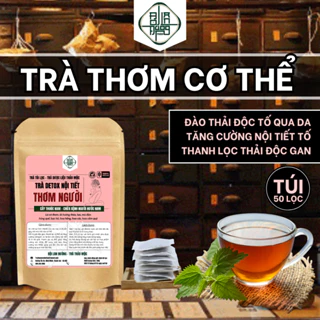 Trà Detox Trắng Da Bội Lan Đường - Trắng Da Hỗ Trợ Làm Đẹp, Giúp Trắng Sáng, Giảm Mụn, Thơm Cơ Thể