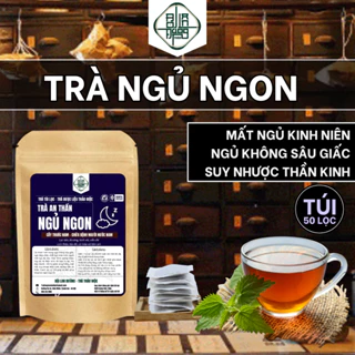 Trà An Thần Ngủ Ngon Bội Lan Đường - Cho Người Mất Ngủ, Hỗ Trợ Mất Ngủ, Thành Phần Từ Tâm Sen